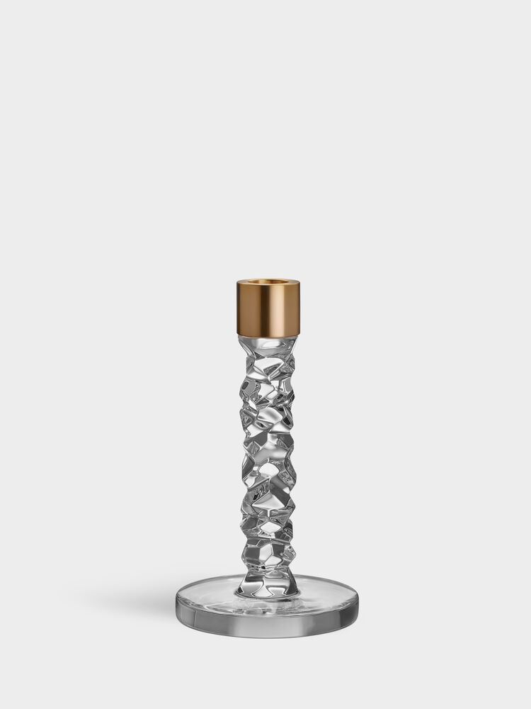 ORREFORS Brass lysestage 18,3cm